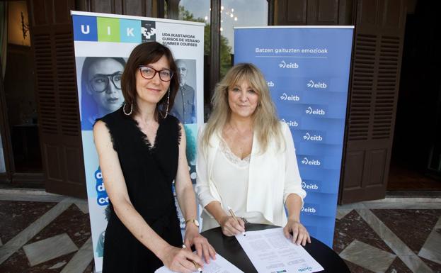 Uda Ikastaroak hauspotzeko hitzarmena
