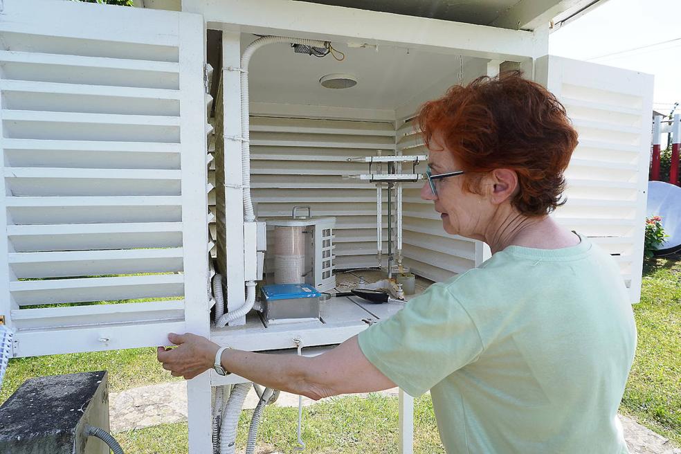 A mano cada tres horas: así se mide la temperatura en Igeldo