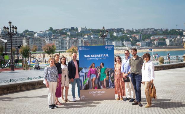 San Sebastián lanza una nueva campaña para «darse el gustazo» de comprar en el comercio local