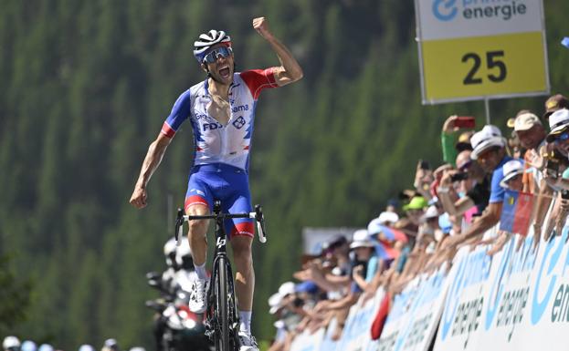 Pinot gana la etapa y Geraint Thomas puede sentenciar este domingo la Vuelta a Suiza