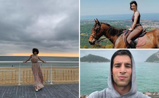 Los protagonistas de 'El Internado' se despiden de Donostia desde sus rincones favoritos