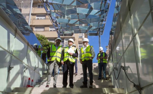 Finaliza la obra del primer tramo del acceso del Topo al centro de Donostia