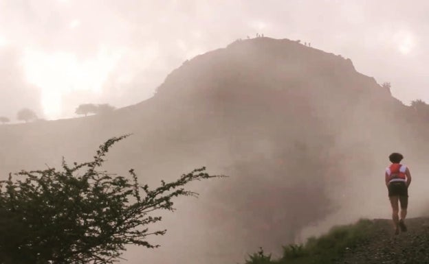 Zaldibiako mendi lasterketa erronka eta guzti