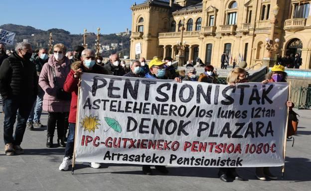 La subida de un 15% de las pensiones no contributivas beneficiará a unos 4.000 guipuzcoanos