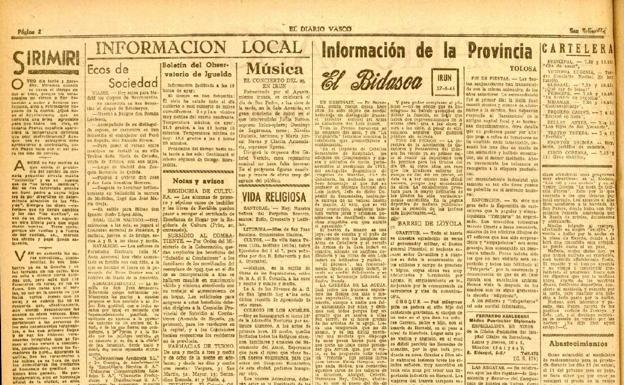 1945 | El terror de las modistas a los sanmarciales