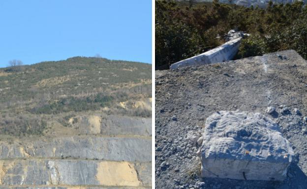 Citan a declarar al representante legal de Ernai por el derribo de la cruz del monte Buruntza