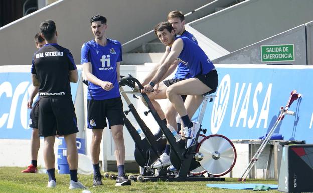 Oyarzabal, Guevara y Carlos Fernández también sudan en el Reale Arena