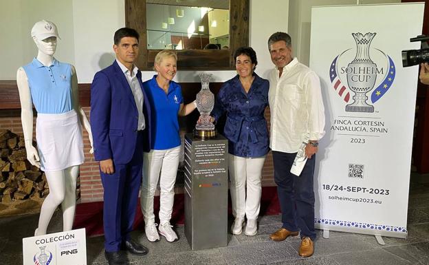 Txema Olazabal y Karlos Arguiñano, embajadores de la Solheim Cup