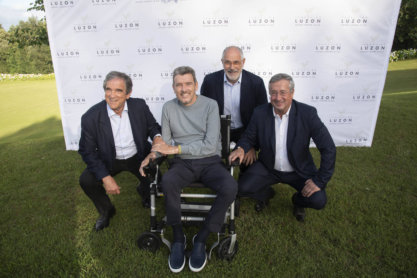 Las imágenes de la gala contra la ELA celebrada en Getaria, con Juan Carlos Unzué como protagonista