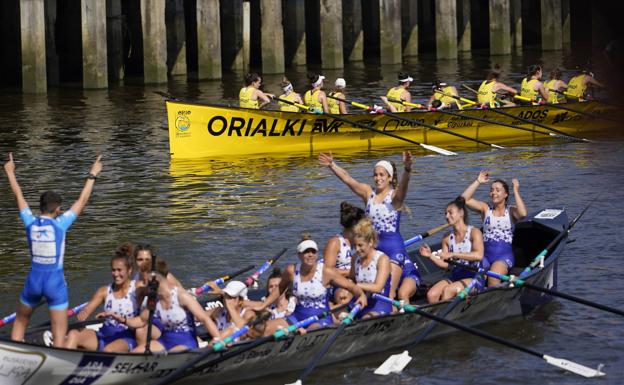 Arraun Lagunak impone sus galones