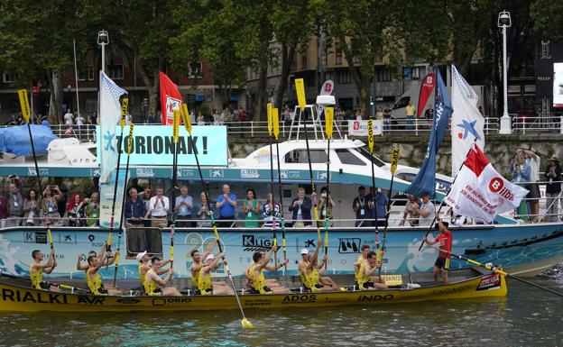 Orio se da una alegría en Bilbao
