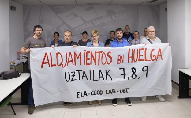 El paro del jueves condiciona hoy la cita de la mesa del convenio de alojamientos