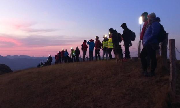 Oiartzungo hainbat gailur argiztatu zituen Pirinioetako Bideak