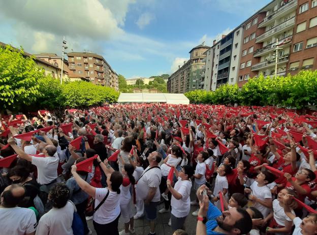 El chupinazo más nostálgico de Antxo