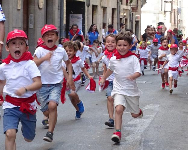 Ni carreras ni pañuelicos de San Fermín este año en el udaleku municipal