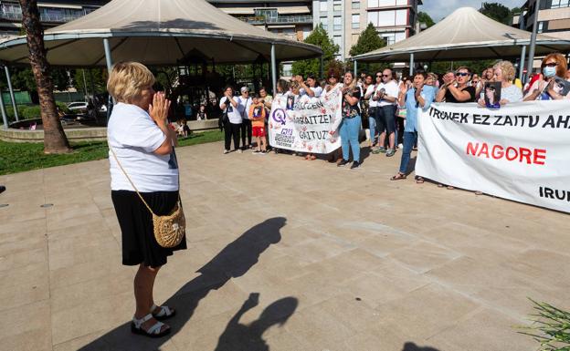 Irun no olvida a Nagore Laffage en el catorce aniversario de su asesinato en plenos Sanfermines
