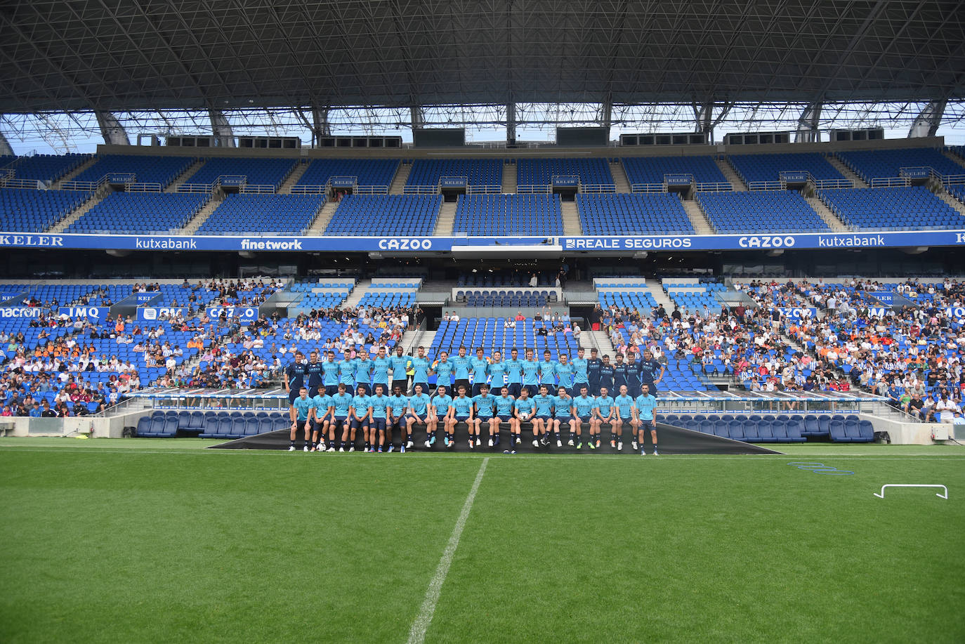 La Real comienza la pretemporada ante la afición
