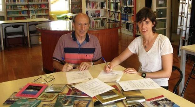 El Museo Vasco de Montañismo facilita fondos bibliográficos a Elgeta