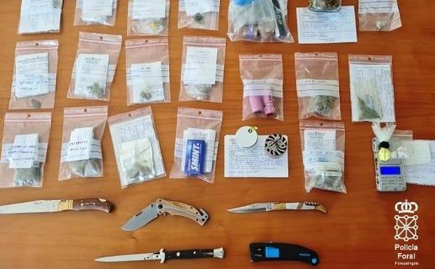 Drogas y armas camino de los Sanfermines de Lesaka