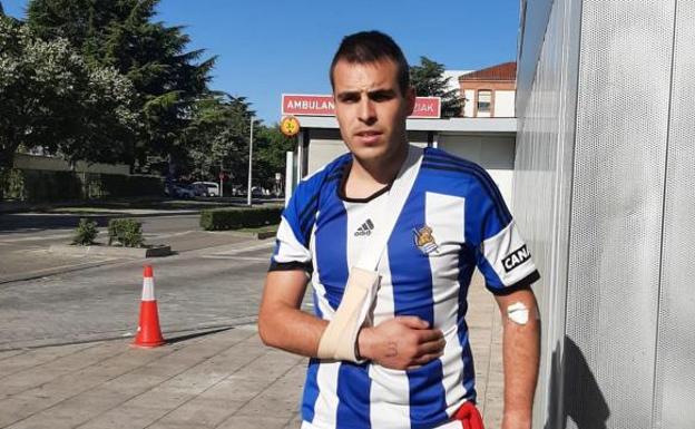 Herido leve un joven de Lazkao en el cuarto encierro de San Fermín