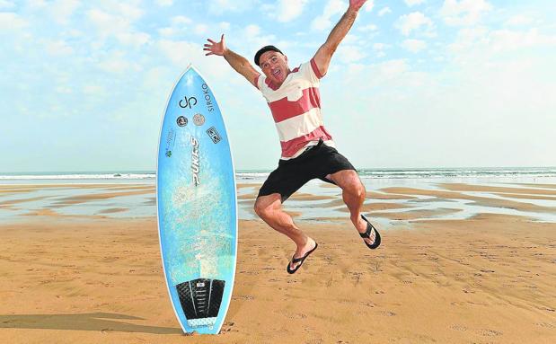 «Siendo ciego he demostrado que el surf es sota, caballo y rey»