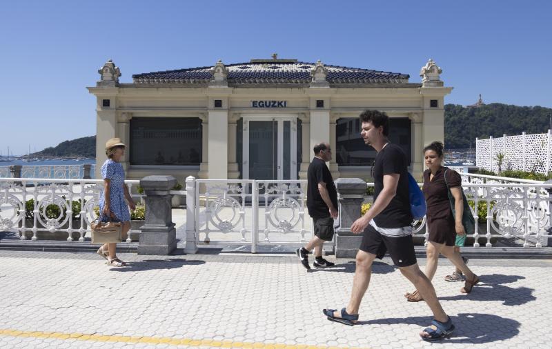 El Ayuntamiento de San Sebastián se ofrece a pagar las obras para que las mujeres entren en el Eguzki