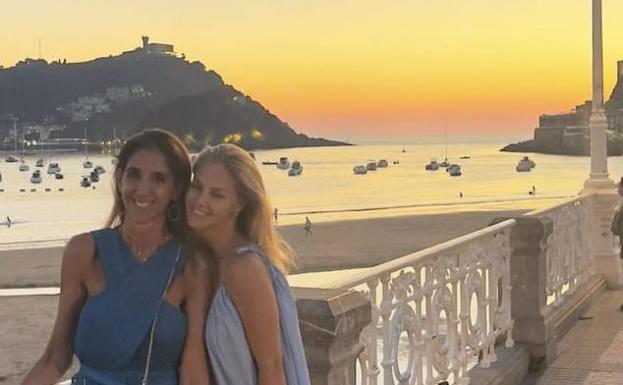 Genoveva Casanova vuelve a San Sebastián para disfrutar de las vacaciones