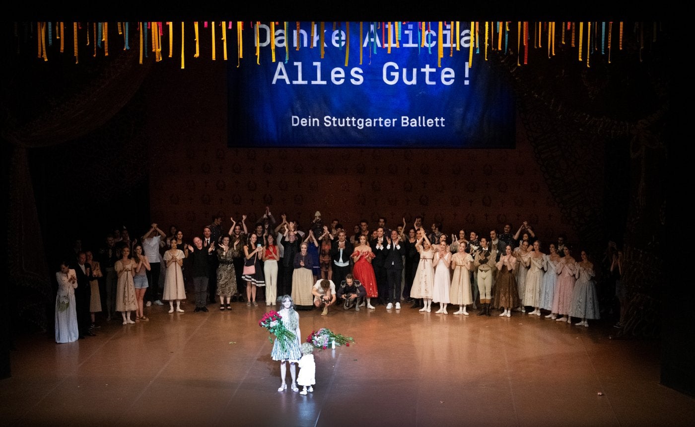 «Me conmovió que todos los bailarines quisieran estar conmigo en el escenario»