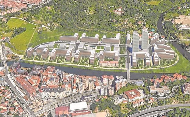 La Justicia frena la construcción de 1.700 viviendas en los cuarteles de Loiola tras un recurso de Vox