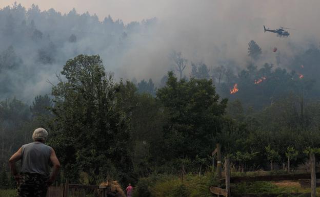 71 municipios de Gipuzkoa en riesgo por incendios