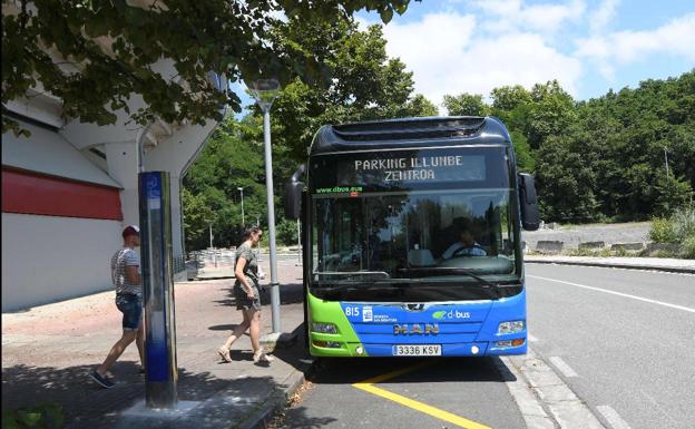 Illunbe vuelve a ser parking disuasorio y tendrá autobús gratuito al centro de Donostia