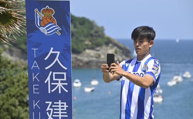 Take Kubo: «La Real es el equipo más adecuado a mi estilo»