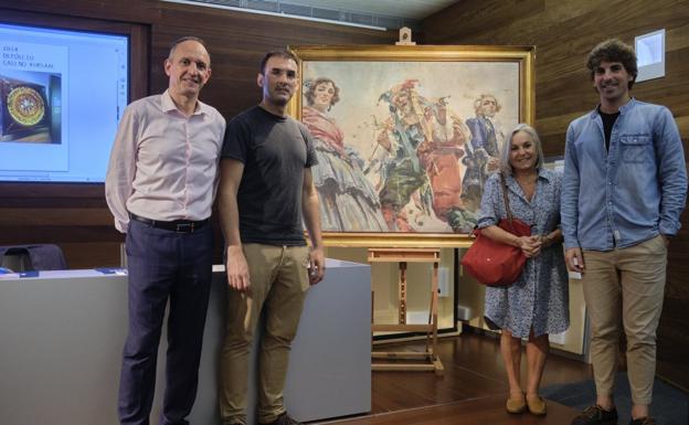 Estudiantes de la UPV restaurarán un lienzo del antiguo Casino Kursaal