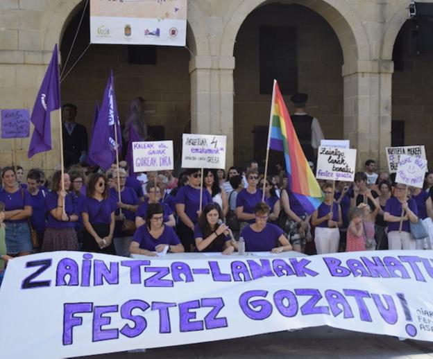 Aurtengo Xanistebanetan ere egitarau feminista izango da