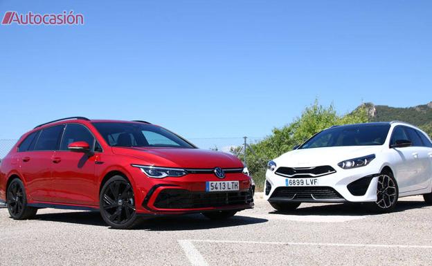 VW Golf Variant vs. Kia Ceed Tourer: ¿cuál es mejor opción?