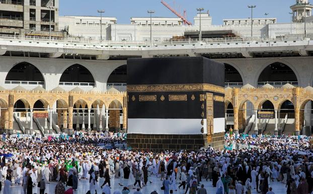 Pilgrimage to Mecca during the Hajj celebration, earlier this month 