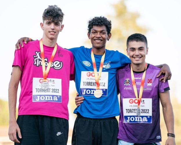 Broche de oro para el atletismo urdiña