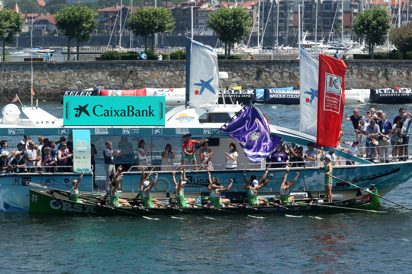 Las fotos del asalto de Hondarribi al liderato