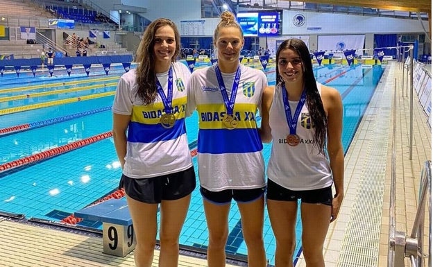 La donostiarra Amaia Cendoya, nueva campeona de España en 50 mariposa