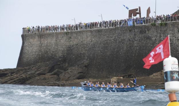 «Somos una trainera peleona y lucharemos hasta el final»