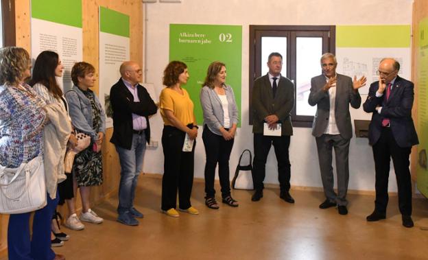 Juan Irazusta Alkizalete omendu zuten Alkizan