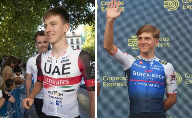 Tadej Pogacar, en la casa de Remco Evenepoel