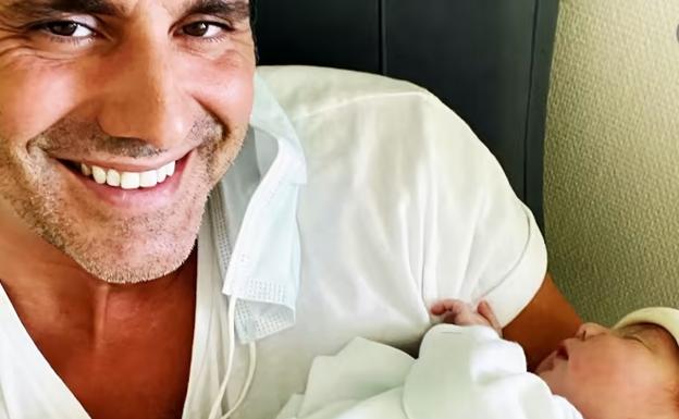 Ion Aramendi y su pareja, padres por tercera vez