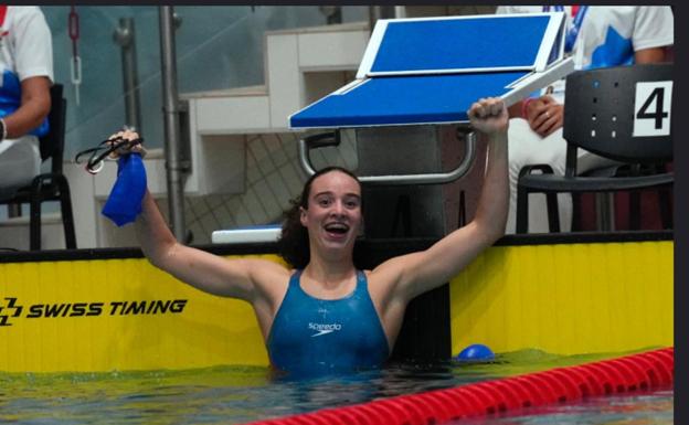 Nahia Garrido brilla en el Festival Olímpico de la Juventud Europea