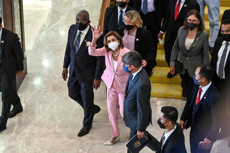 Nancy Pelosi has visited the Parliament of Malaysia at the beginning of her Asian tour