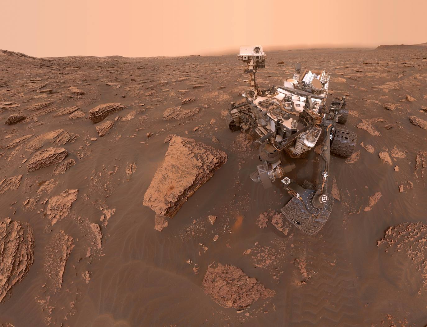 Curiosity cumple diez años en Marte