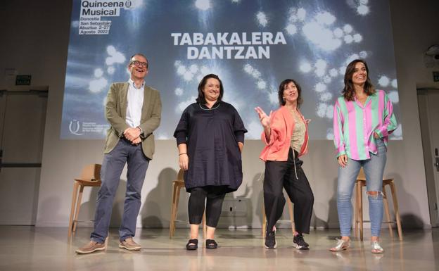 Jone San Martín inaugura este jueves un nuevo Tabakalera Dantzan