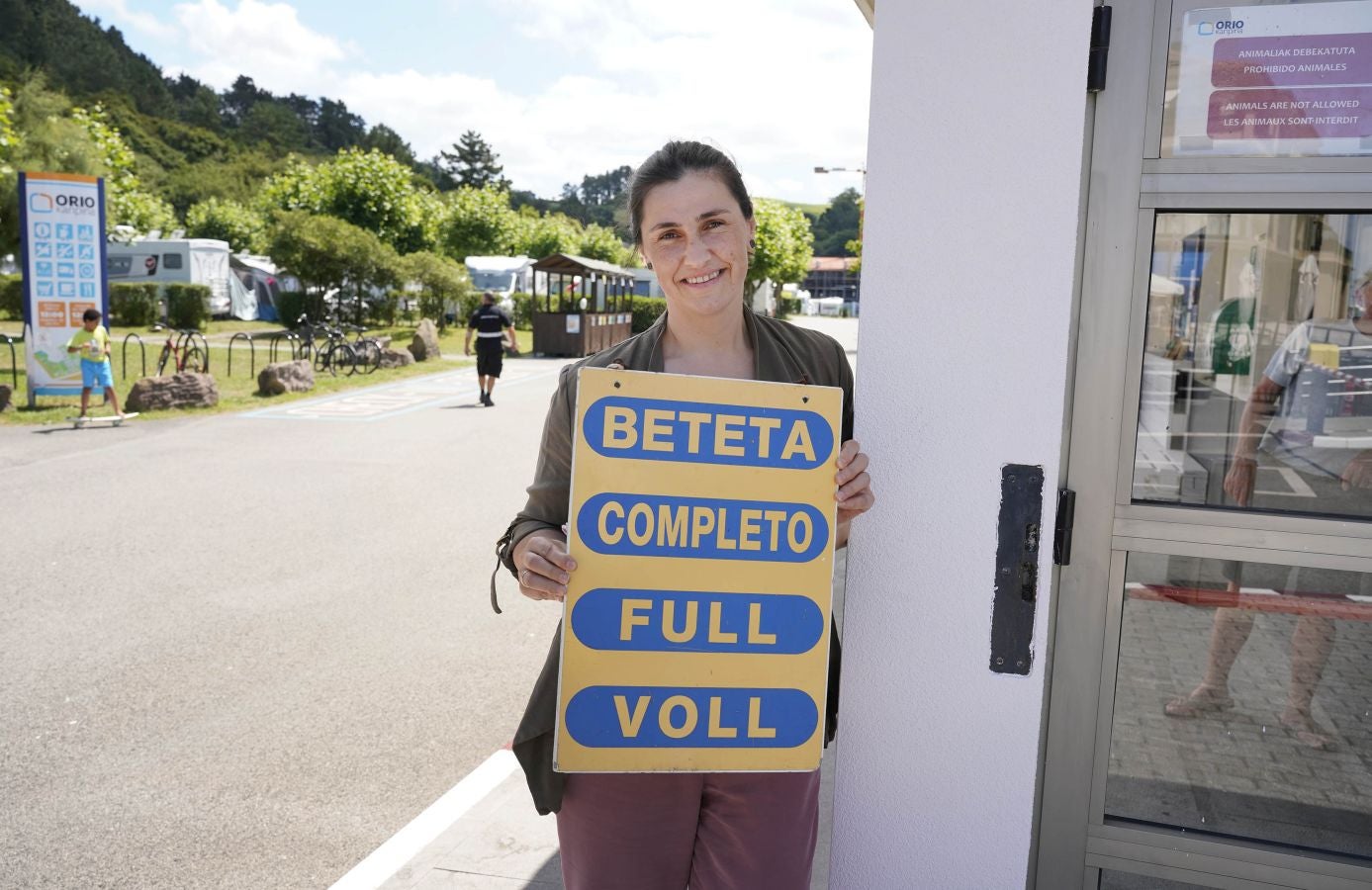 La pausada vida del camping