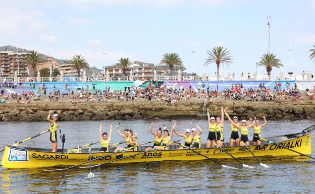 Orio reconquista la Liga por la vía rápida