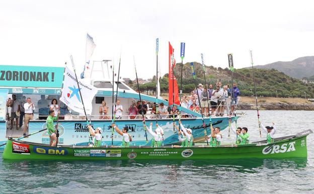 Hondarribia se reafirma en Castro con su quinta bandera